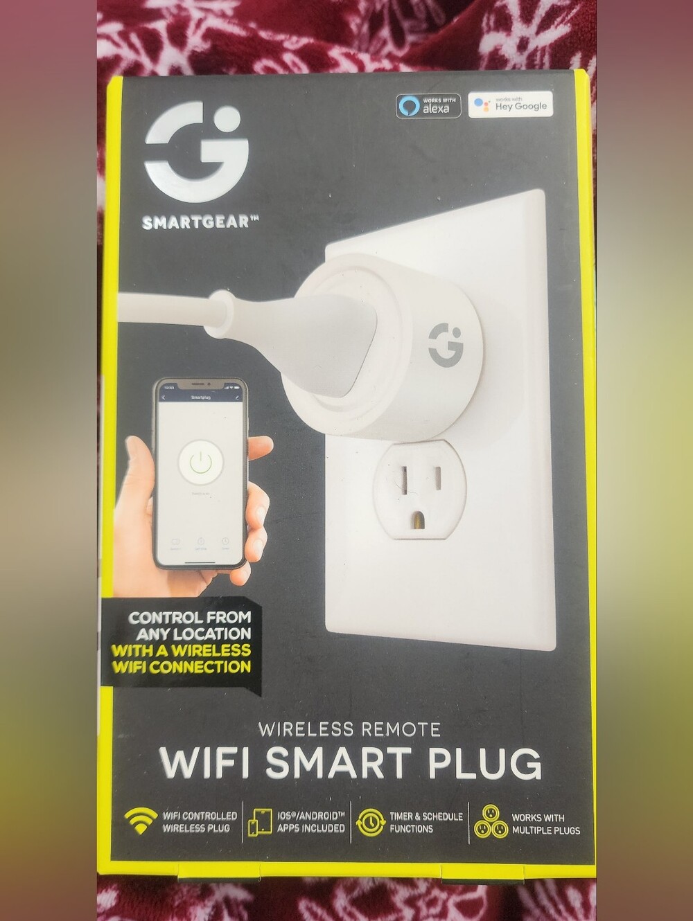 SmartGear WiFi Smart Plug - White